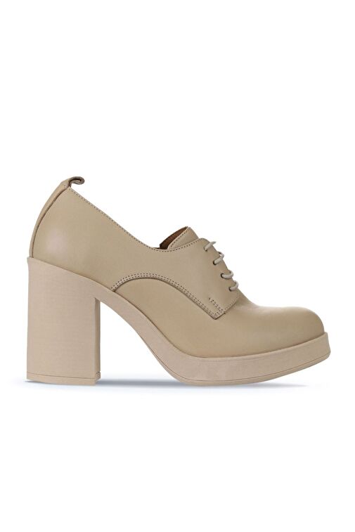 Bueno Shoes Vizon Deri Kadın Topuklu Ayakkabı 01wz3200 - Görsel 2
