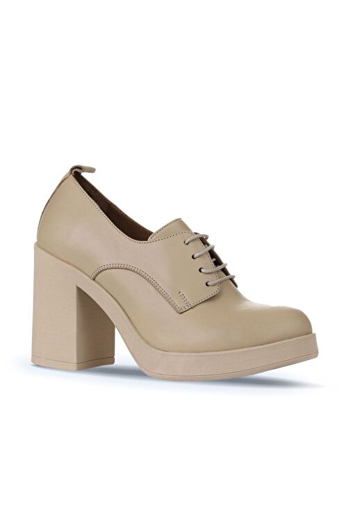 Bueno Shoes Vizon Deri Kadın Topuklu Ayakkabı 01wz3200 - Görsel 3