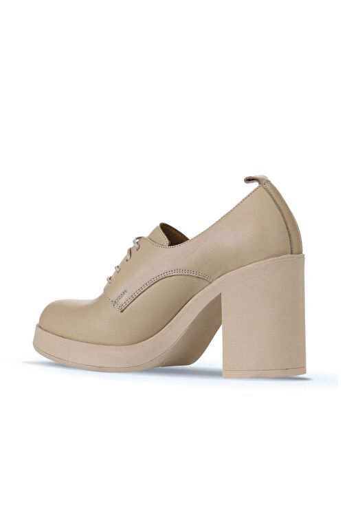 Bueno Shoes Vizon Deri Kadın Topuklu Ayakkabı 01wz3200 - Görsel 5