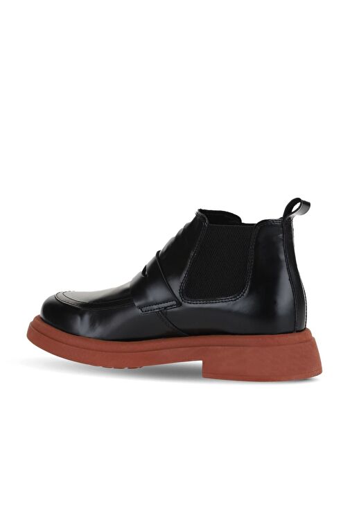 Bueno Shoes Siyah Deri Kadın Düz Bot 01wz4002 - Görsel 5