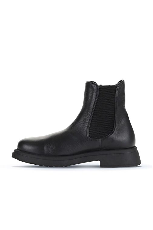 Bueno Shoes Siyah Deri Kadın Düz Bot 01wz4007 - Görsel 4