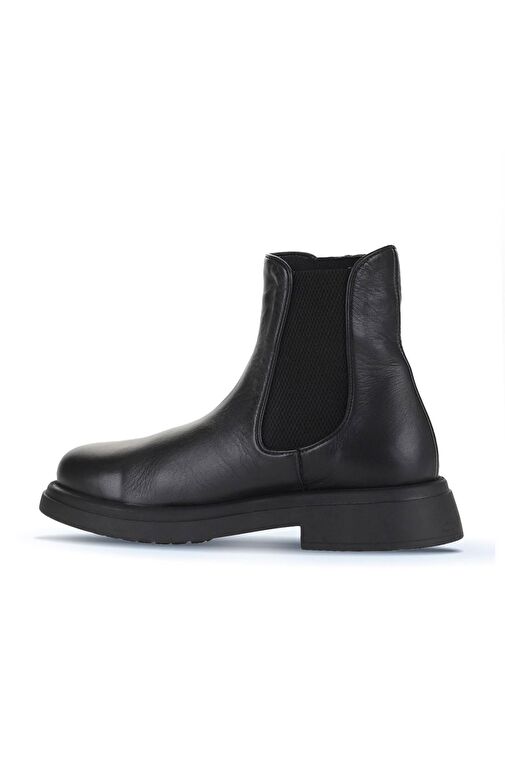 Bueno Shoes Siyah Deri Kadın Düz Bot 01wz4007 - Görsel 5