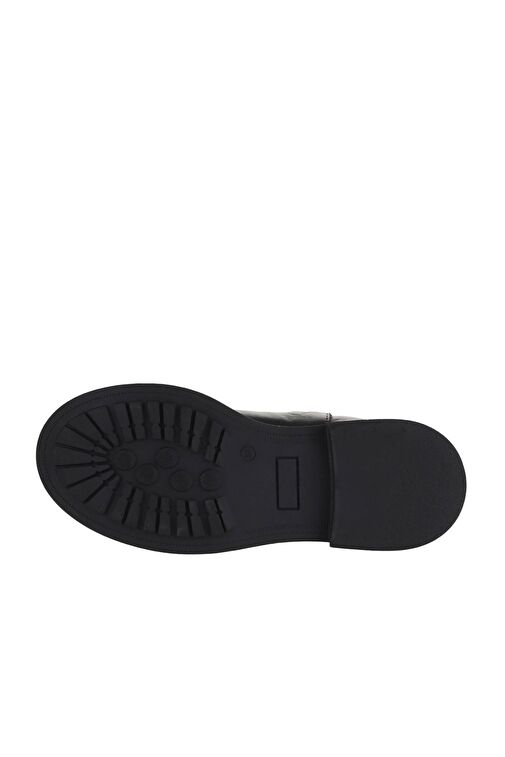 Bueno Shoes Siyah Deri Kadın Düz Bot 01wz4007 - Görsel 6