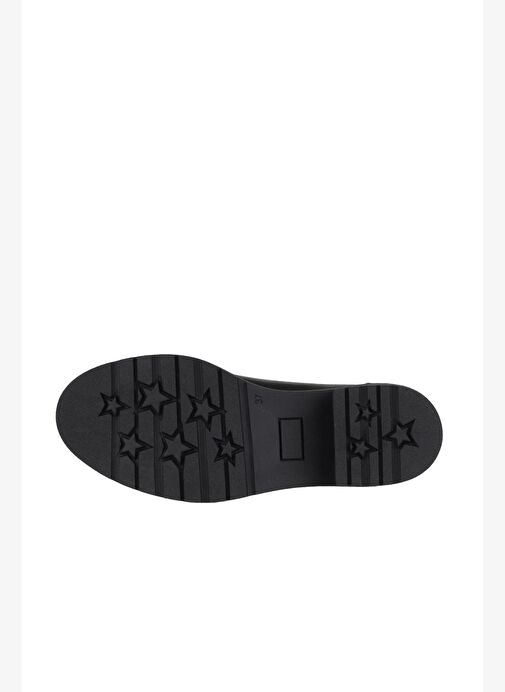 Bueno Shoes Siyah Deri Kadın Topuklu Ayakkabı 01wz4403 - Görsel 6