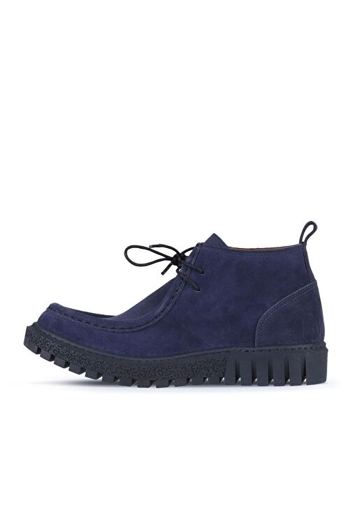 Bueno Shoes Lacivert Süet Kadın Bot 01wz5206 - Görsel 3