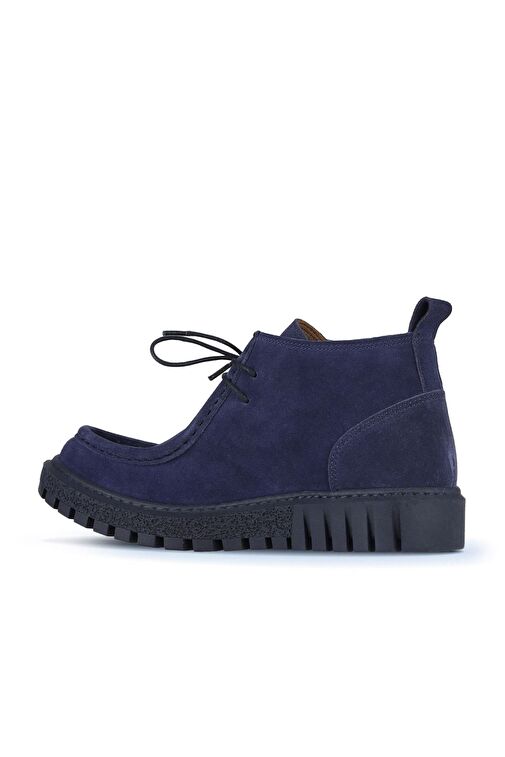 Bueno Shoes Lacivert Süet Kadın Bot 01wz5206 - Görsel 5