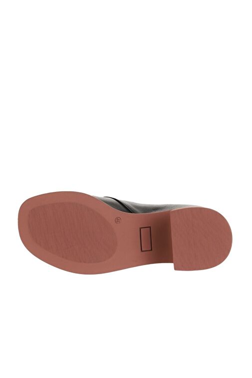 Bueno Shoes Siyah Pembe Deri Kadın Topuklu Ayakkabı 01wz7005 - Görsel 6