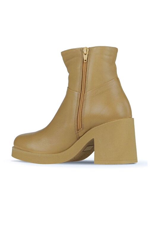 Bueno Shoes Tarçın Deri Kadın Topuklu Bot 01wz7100 - Görsel 5