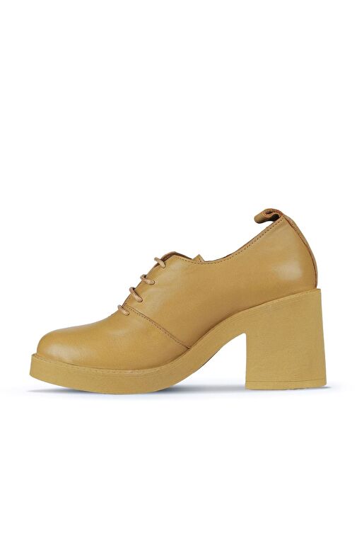 Bueno Shoes Tarçın Deri Kadın Topuklu Ayakkabı 01wz7101 - Görsel 4