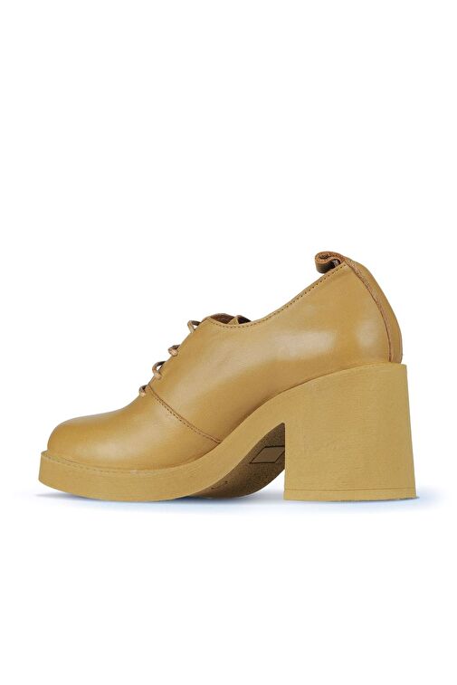 Bueno Shoes Tarçın Deri Kadın Topuklu Ayakkabı 01wz7101 - Görsel 5