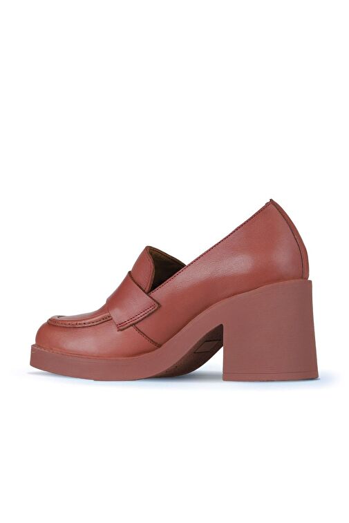 Bueno Bueno Shoes Pembe Deri Kadın Topuklu Ayakkabı 01wz7103 Boyner'de! Pembe - 5. görsel