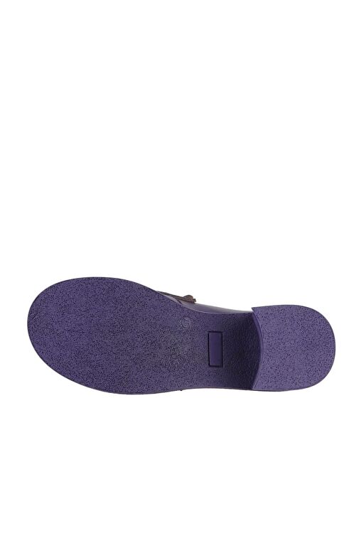 Bueno Shoes Lila Deri Kadın Topuklu Ayakkabı 01wz7103 - Görsel 6