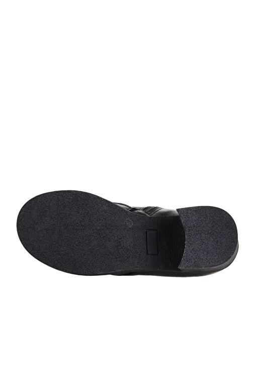 Bueno Shoes Siyah Deri Kadın Topuklu Bot 01wz7107 - Görsel 6