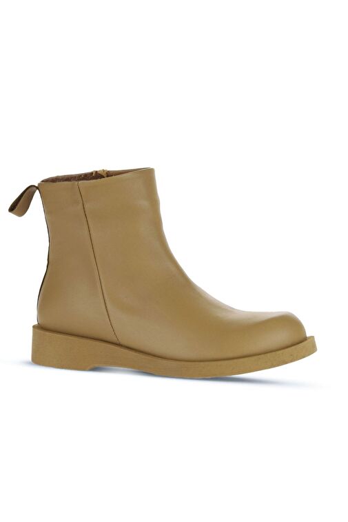 Bueno Shoes Tarçın Deri Kadın Düz Bot 01wz8901 - Görsel 3