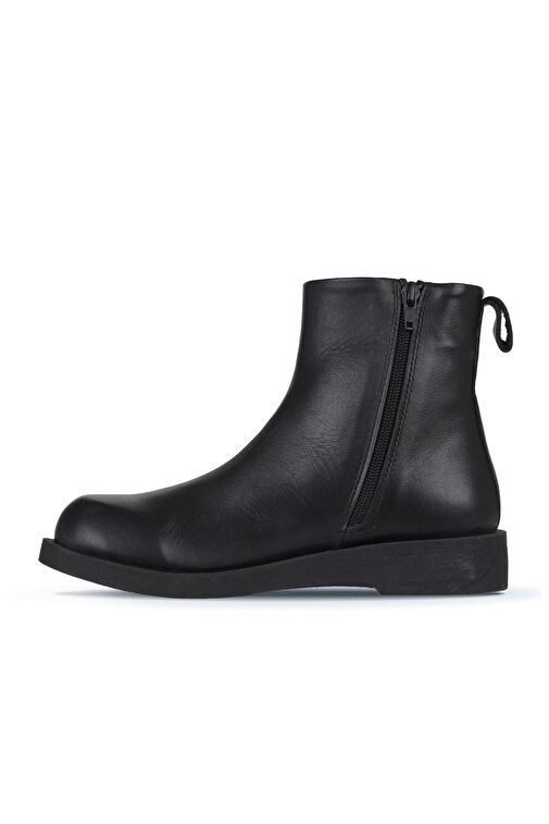 Bueno Shoes Siyah Deri Kadın Düz Bot 01wz8901 - Görsel 4