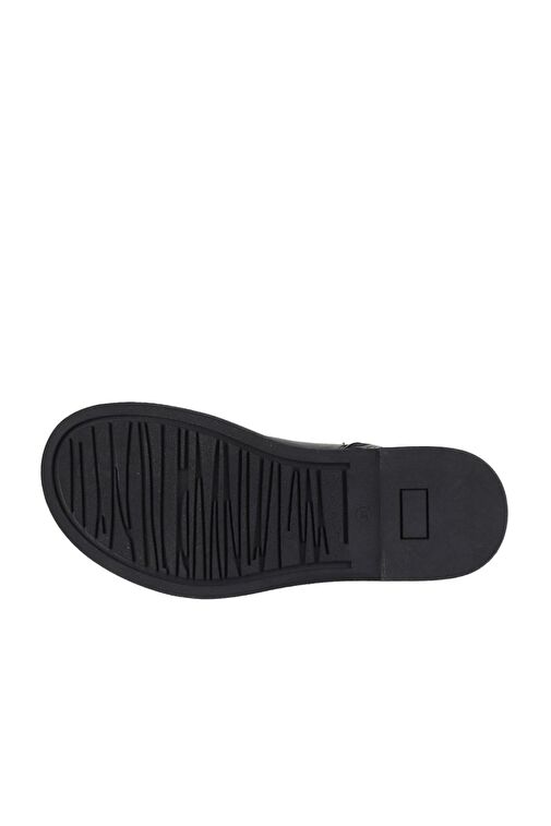 Bueno Shoes Siyah Deri Kadın Düz Bot 01wz8901 - Görsel 6