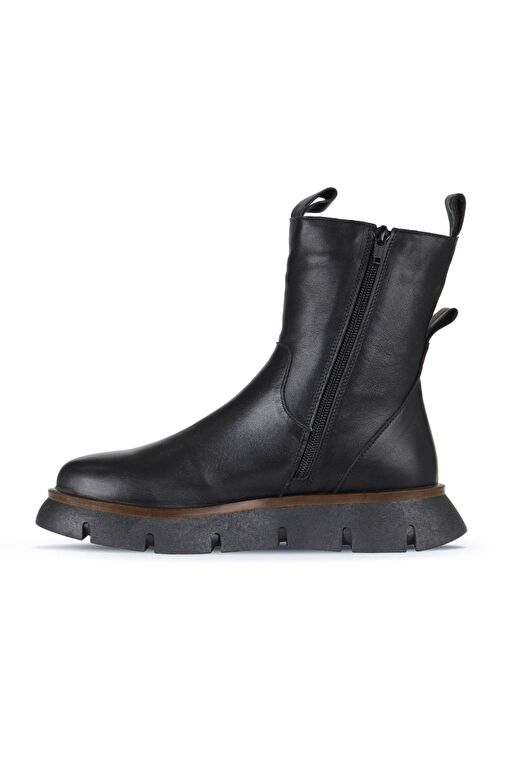 Bueno Shoes Siyah Deri Kadın Bot 01wz1504 - Görsel 3