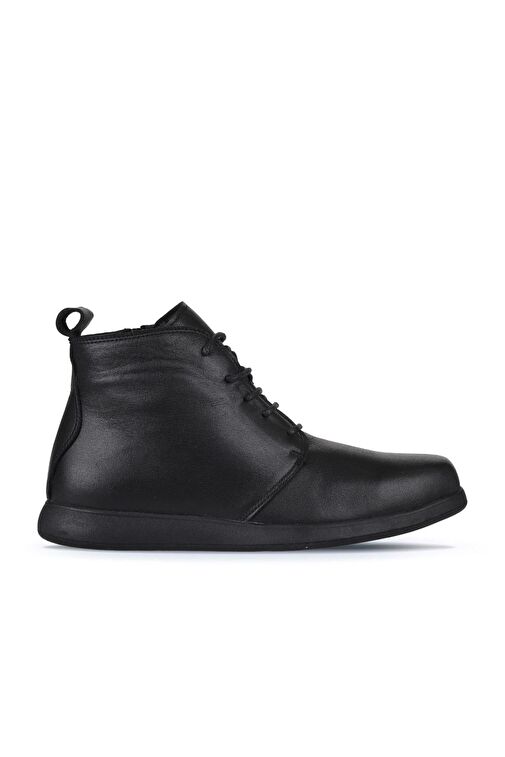 Bueno Shoes Siyah Deri Kadın Düz Bot 01wz4210 - Görsel 2