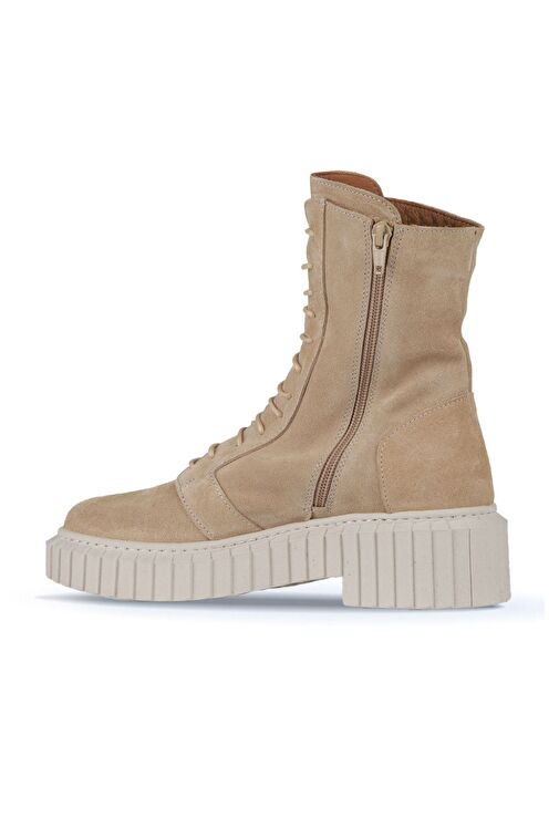 Bueno Shoes Taba Açık Süet Kadın Bot 01wz6307 - Görsel 5