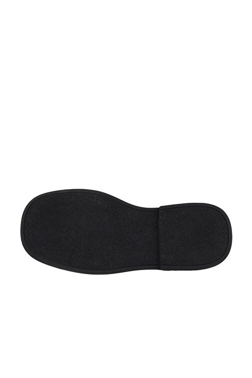 Bueno Shoes Siyah Deri Kadın Düz Bot 01wz6403 - Görsel 6