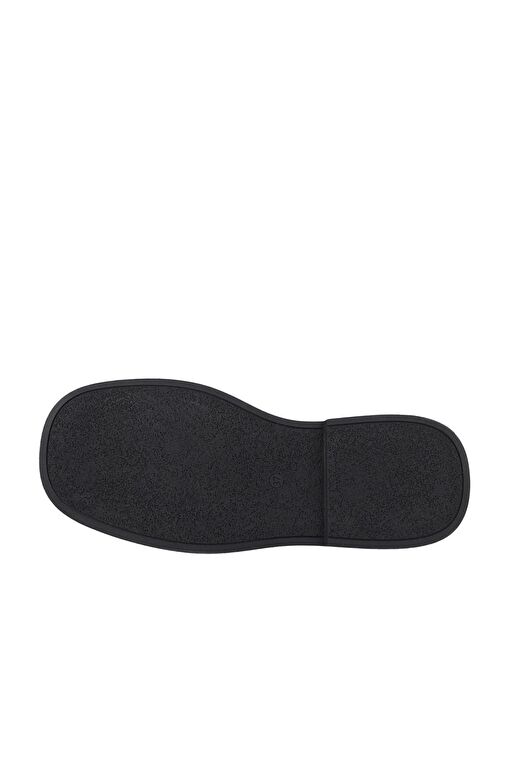 Bueno Shoes Siyah Deri Kadın Dolgu Topuklu Bot 01wz6405 - Görsel 6