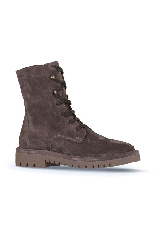 Bueno Shoes Vizon Süet Kadın Düz Bot 01wz6701 - Görsel 3