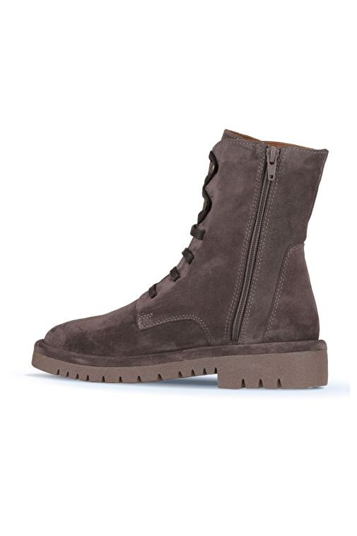 Bueno Shoes Vizon Süet Kadın Düz Bot 01wz6701 - Görsel 5