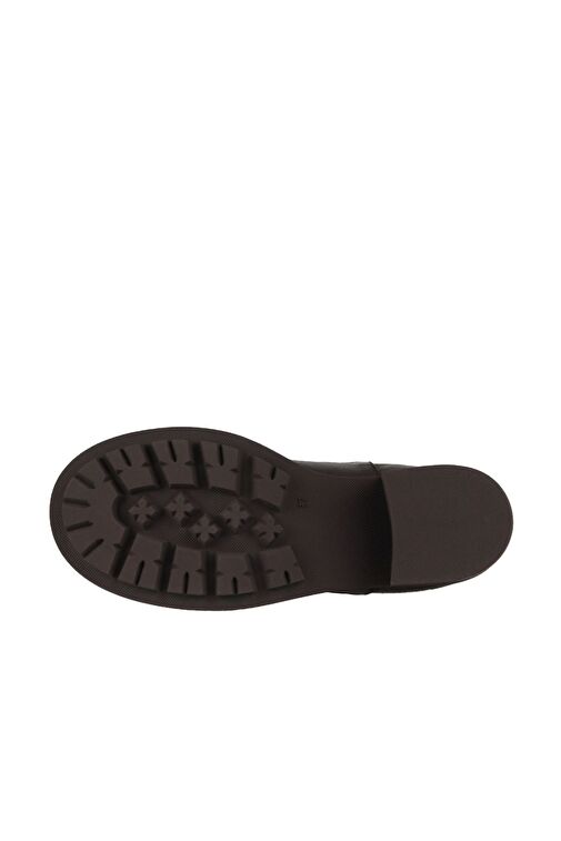 Bueno Shoes Kahverengi Deri Kadın Topuklu Bot 01wz7902 - Görsel 6