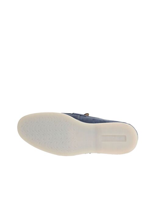 Bueno Shoes Mavi Süet Erkek Loafer 05ms101 - Görsel 6