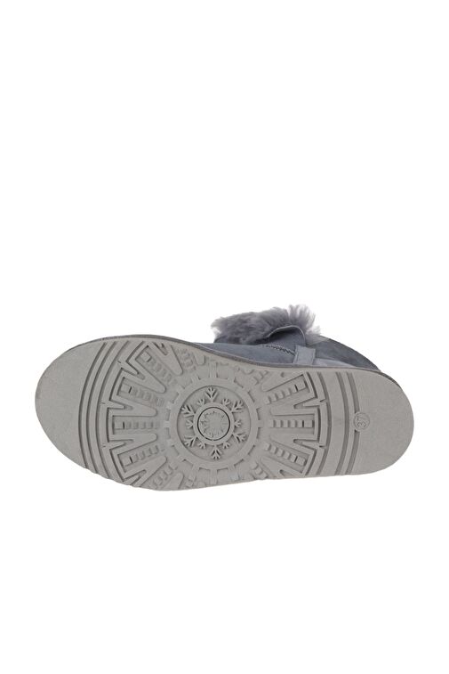 Bueno Shoes Mavi Süet Kadın Dolgu Topuklu Bot 05ag2104054 - Görsel 6