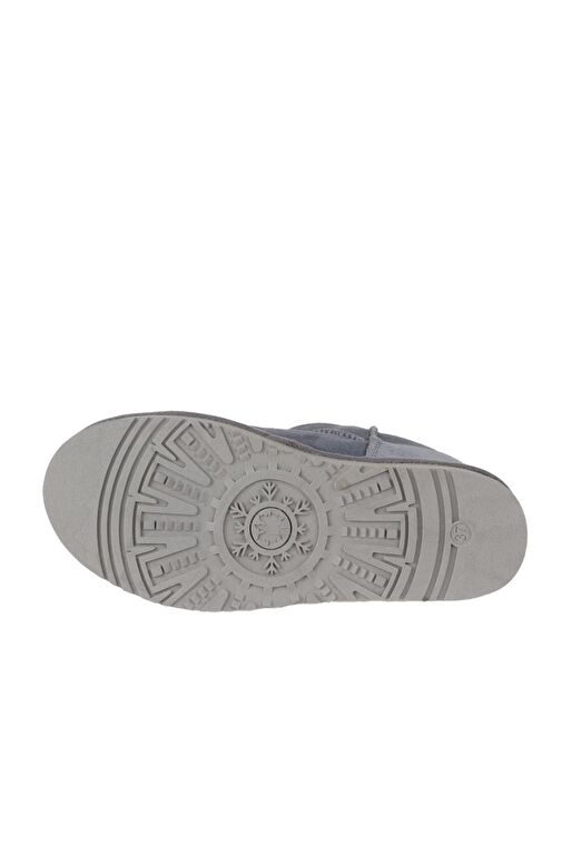 Bueno Shoes Mavi Süet Kadın Dolgu Topuklu Bot 05ag2074054 - Görsel 6