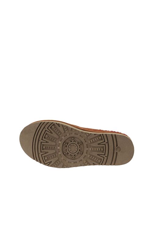 Bueno Shoes Taba Süet Kadın Dolgu Topuklu Bot 05ag6054054 - Görsel 6