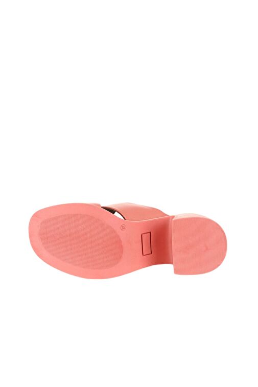 Bueno Shoes Mercan Deri Kadın Topuklu Terlik 01wy12201 - Görsel 3