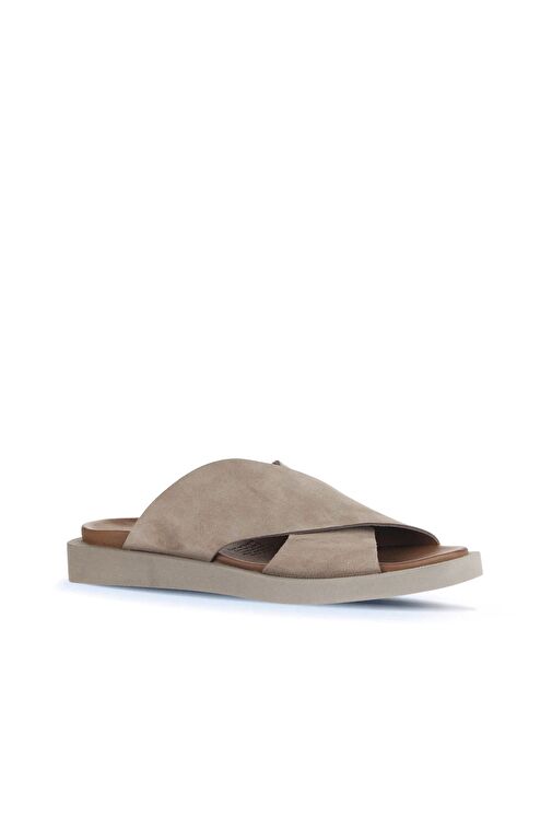 Bueno Shoes Kum Alf Süet Kadın Düz Terlik 01wa5405 - Görsel 3