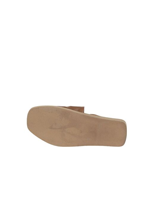 Bueno Shoes Kahverengi A. Deri Kadın Düz Terlik 01wq9103 - Görsel 6
