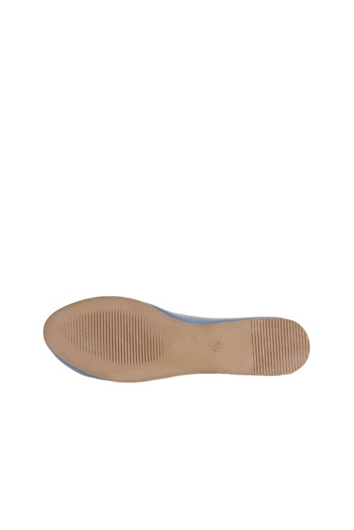 Bueno Shoes Mavi Flotter Deri Kadın Babet 01wn0710 - Görsel 6