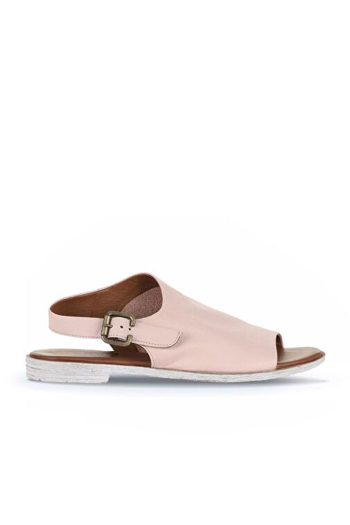Bueno Shoes Pudra Deri Kadın Sandalet 01wn5000 - Görsel 4
