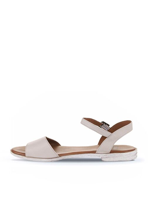 Bueno Shoes Gri Deri Kadın Sandalet 01wn5003 - Görsel 2