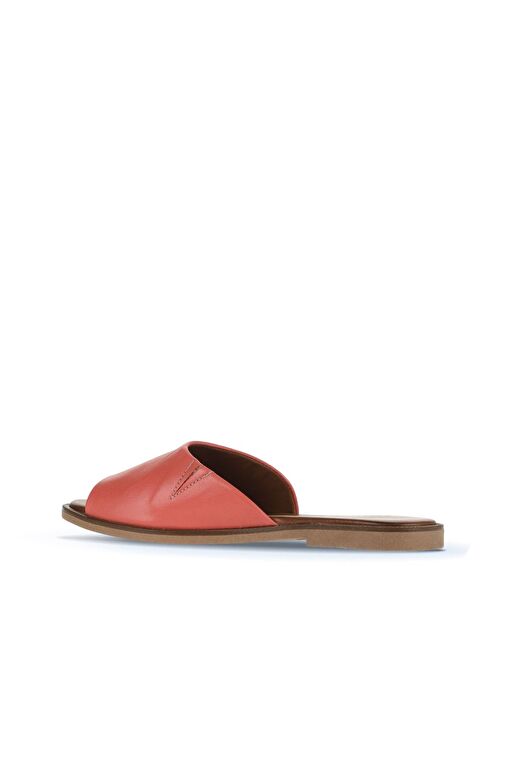 Bueno Shoes Mercan Deri Kadın Düz Terlik 01wa5701 - Görsel 5