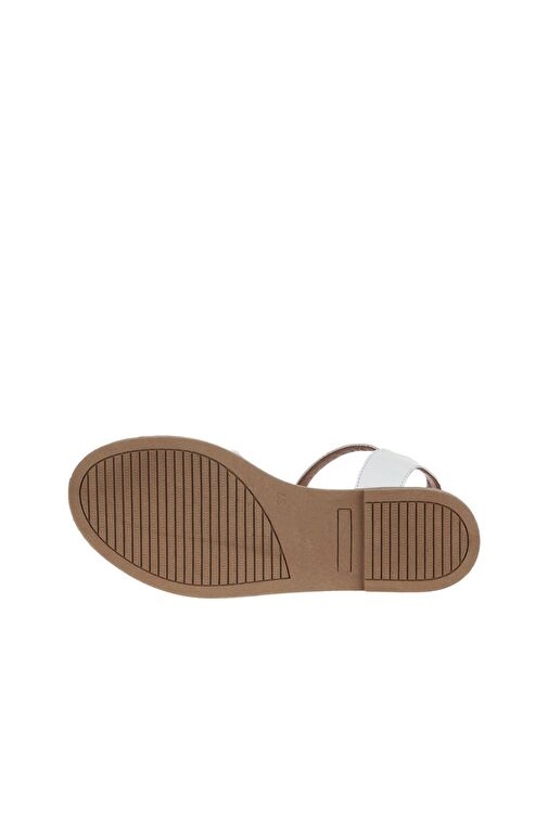 Bueno Bueno Shoes Beyaz Deri Kadın Düz Sandalet 01wa5707 Boyner'de! Beyaz - 6. görsel