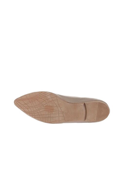 Bueno Shoes Gri Deri Kadın Az Topuklu Ayakkabı 01wr3110 - Görsel 6