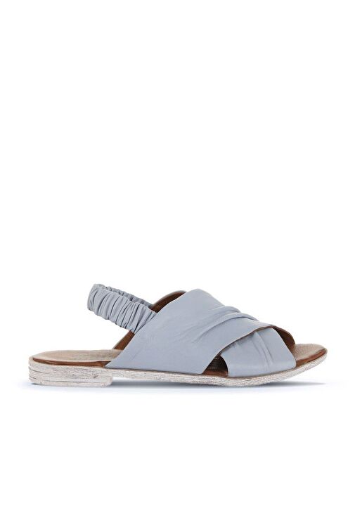 Bueno Shoes Mavi Açık Deri Kadın Sandalet 01wu3005 - Görsel 2