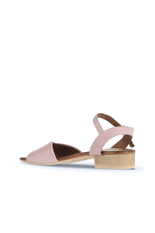 Bueno Shoes Gül Kurusu Deri Kadın Sandalet 01wa7308 - Görsel 5