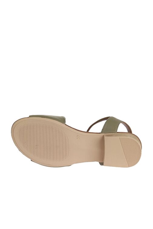Bueno Shoes Yeşil Deri Kadın Sandalet 01wa7308 - Görsel 6