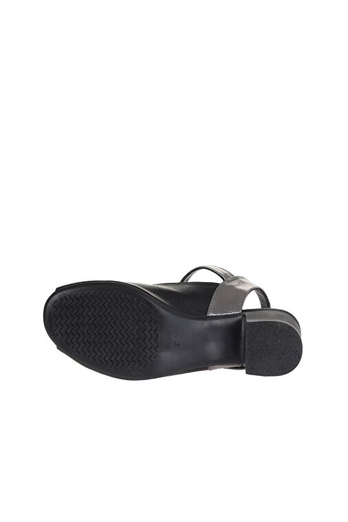 Bueno Shoes Siyah Multi Deri Kadın Topuklu Sandalet 01wa2811 - Görsel 6