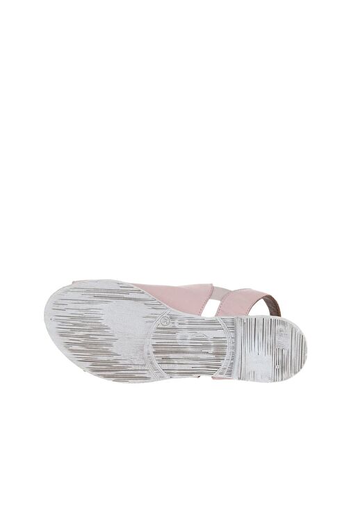 Bueno Shoes Gül Kurusu Deri Kadın Düz Sandalet 01wa3008 - Görsel 6