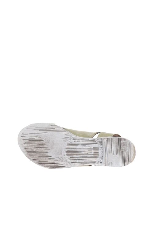 Bueno Shoes Haki Deri Kadın Düz Sandalet 01wa3009 - Görsel 6