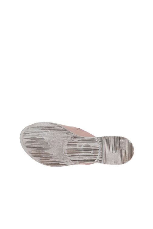 Bueno Shoes Gül Kurusu Deri Kadın Düz Terlik 01wa3010 - Görsel 6