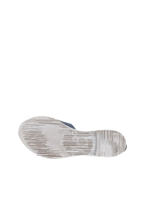 Bueno Shoes Mavi Koyu Alf Süet Kadın Düz Sandalet 01wa3011 - Görsel 6