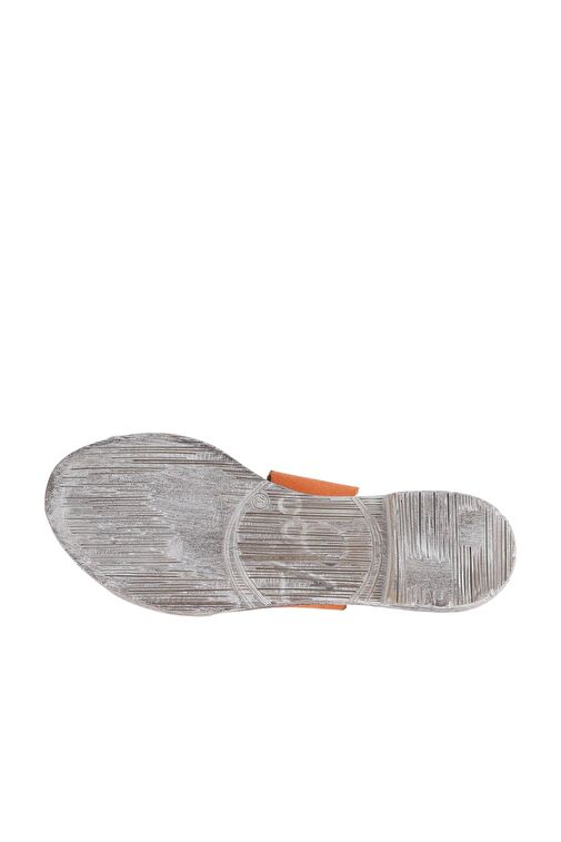 Bueno Shoes Turuncu Alf Süet Kadın Düz Terlik 01wa3012 - Görsel 6